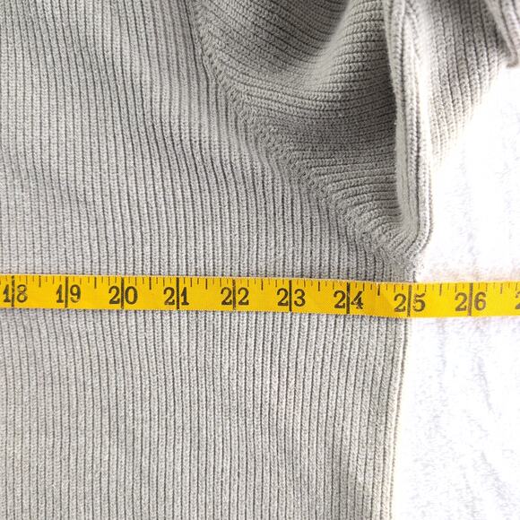 Eddie Bauer Ribbed Knit Crewneck Sweater Men's XL 100% Cotton Preppy Academia - Picture 6 of 8